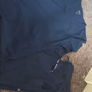 Blue Medical Scrubs